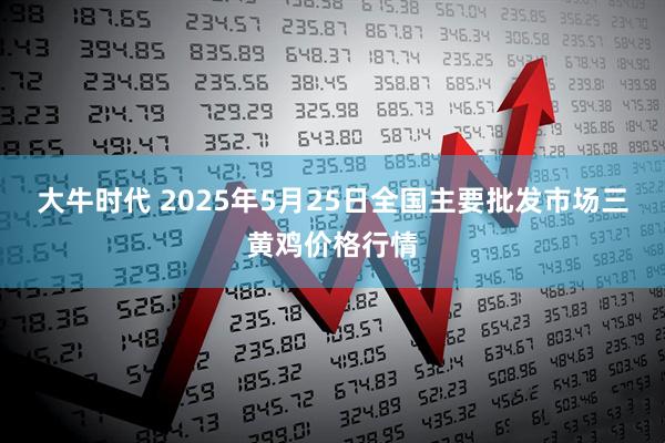 大牛时代 2025年5月25日全国主要批发市场三黄鸡价格行情